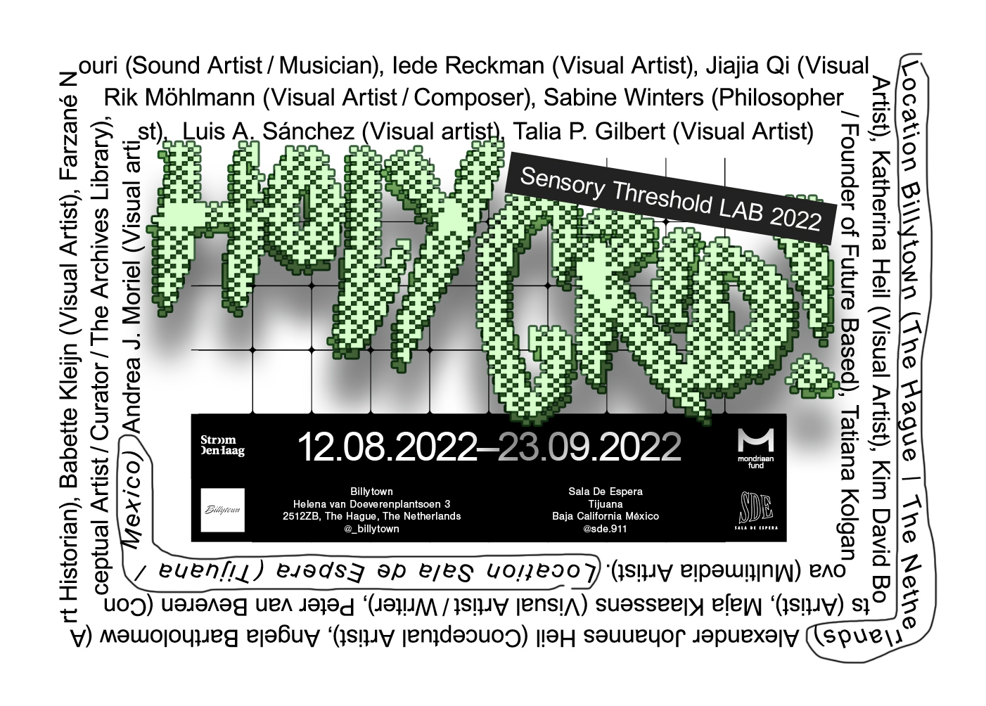 holy grid! sensory threshold lab katherina heil alexander johannes heil billytown the hague