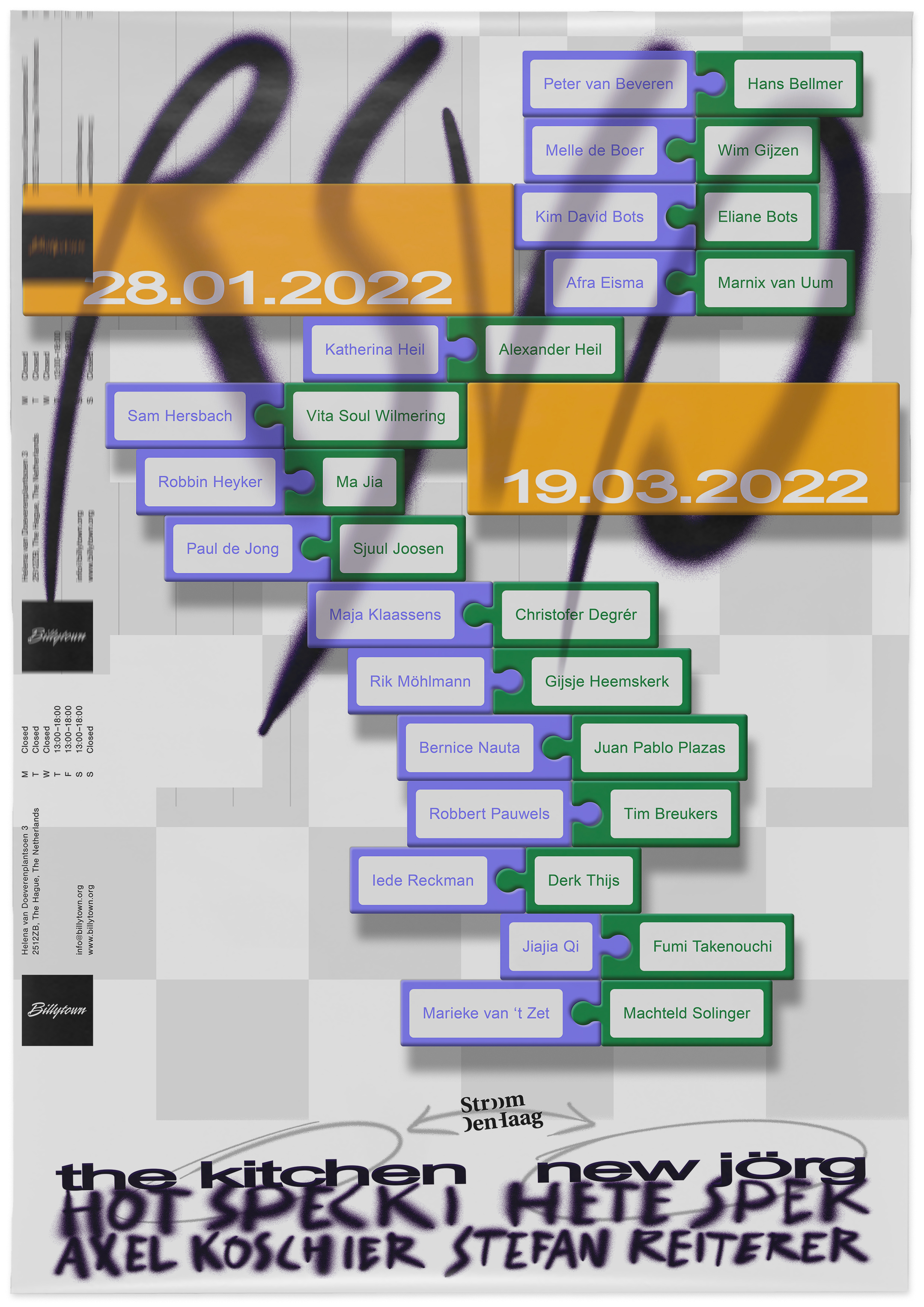 rsvp billytown gallery the hague katherina heil exhibition 2022