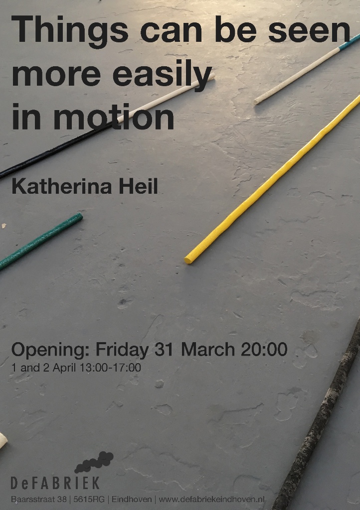 ©katherinaheil katherina heil katherinaheil soloexhibition solo eindhoven defabriek gemma medina things can be seen more easily in motion